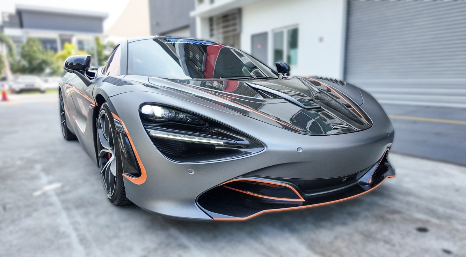 2017 Mclaren 720S Coupe - Novitec Exhaust - Red Wrap to Grey - Photo 1
