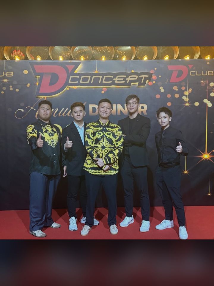 D'Concept Annual Dinner team photo