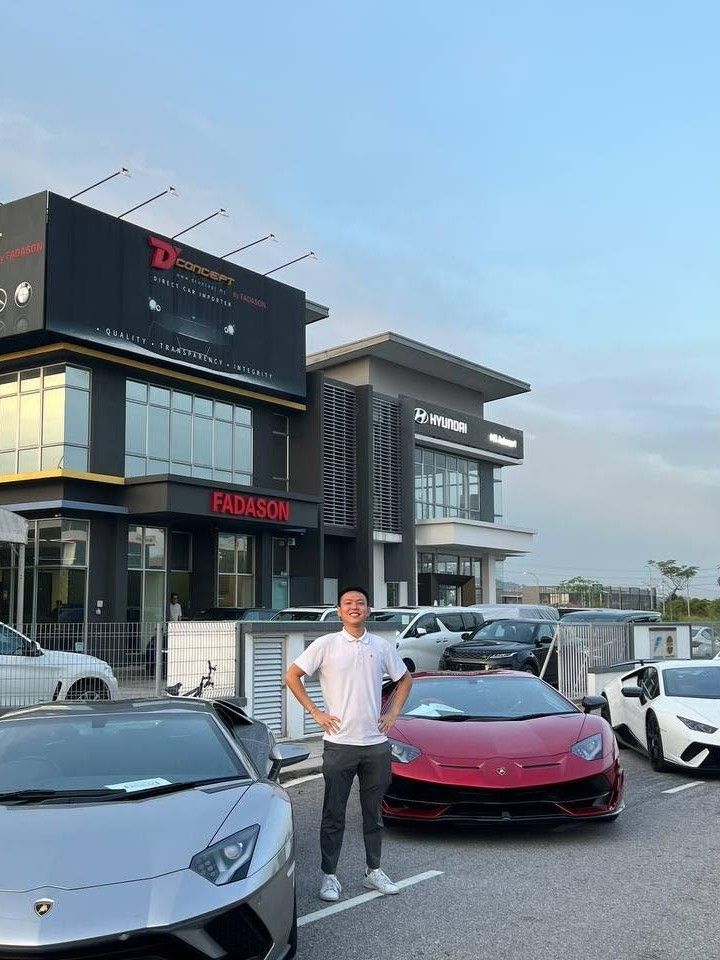Eden outside the D'Concept showroom